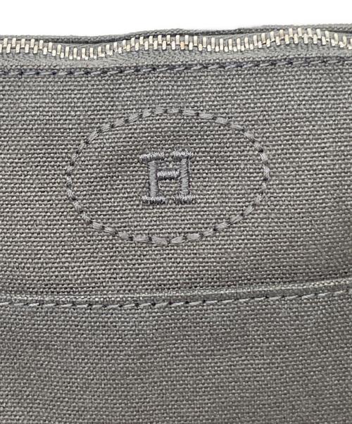 HERMES（エルメス）HERMES (エルメス) ボリードポーチ グレーの古着・服飾アイテム