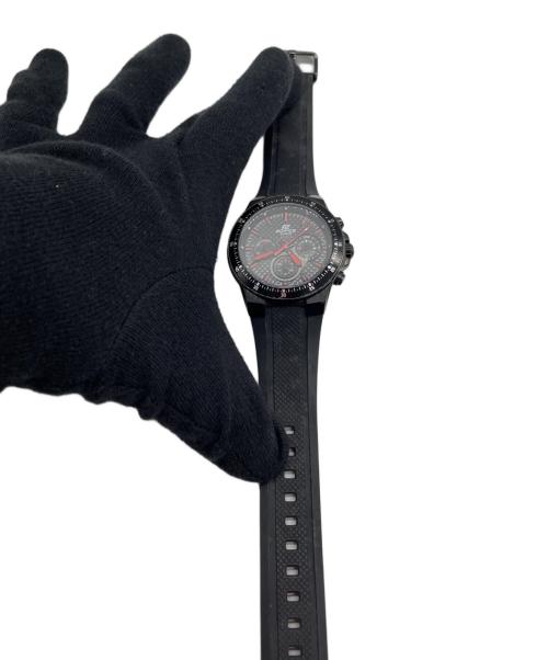 CASIO（カシオ）CASIO (カシオ) クロノグラフ ブラック レッドの古着・服飾アイテム