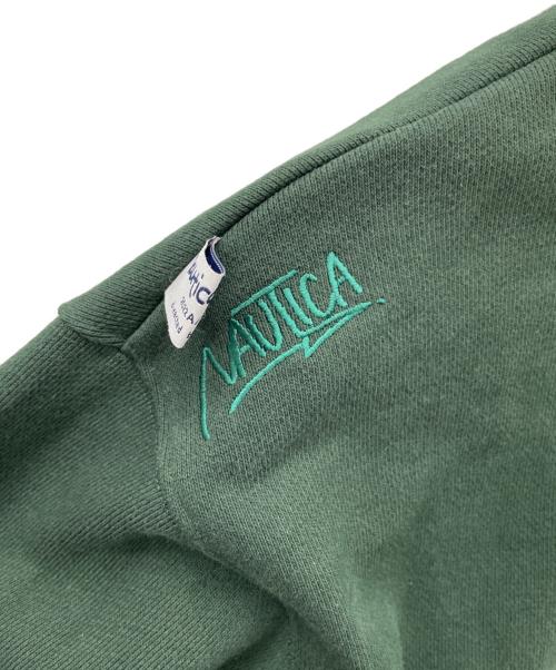 NAUTICA（ノーティカ）NAUTICA (ノーティカ) プルオーバーパーカー グリーン サイズ:XLの古着・服飾アイテム