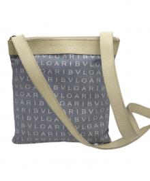 BVLGARI（ブルガリ）の古着「ショルダーバッグ」｜ホワイト×グレー