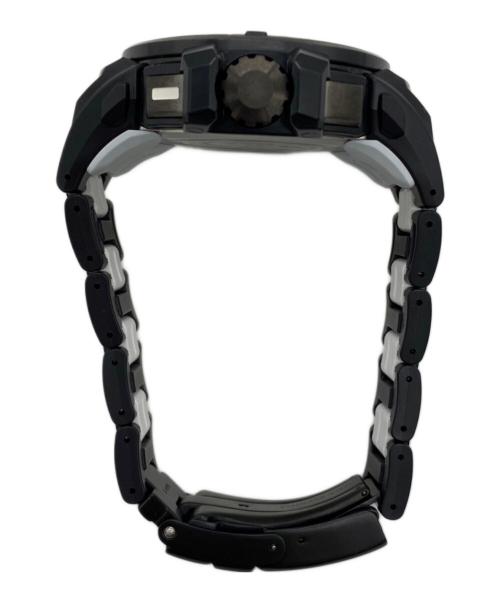 CASIO（カシオ）CASIO (カシオ) デジアナウォッチ ブラック×オレンジの古着・服飾アイテム