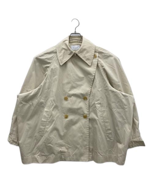 ETRE TOKYO（エトレトウキョウ）ETRE TOKYO (エトレトウキョウ) ショートトレンチコート アイボリー サイズ:Sの古着・服飾アイテム