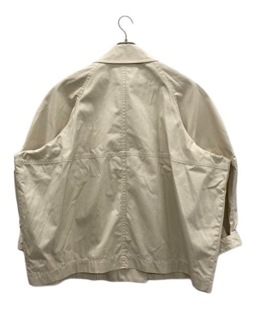 ETRE TOKYO（エトレトウキョウ）ETRE TOKYO (エトレトウキョウ) ショートトレンチコート アイボリー サイズ:Sの古着・服飾アイテム