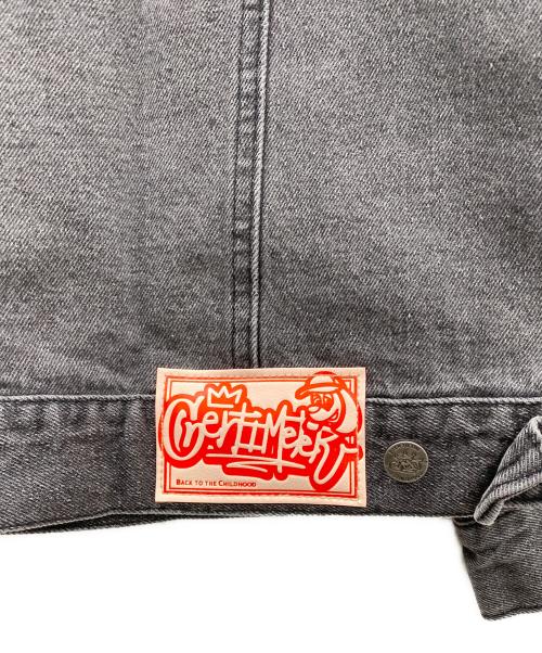 centimeter（センチメーター）centimeter (センチメーター) デニムジャケット グレー サイズ:XLの古着・服飾アイテム