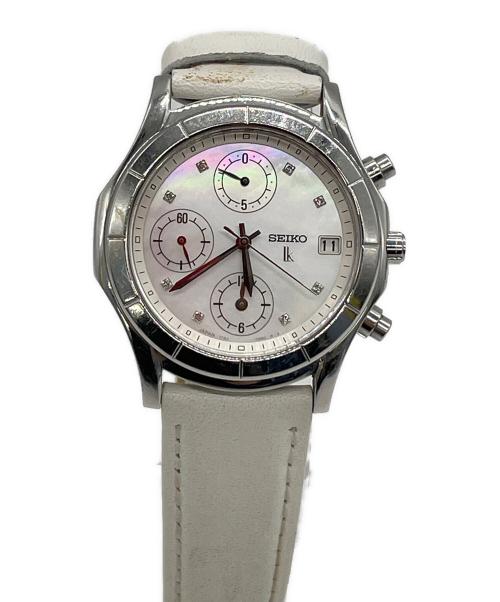 SEIKO（セイコー）SEIKO (セイコー) 腕時計 ホワイトの古着・服飾アイテム