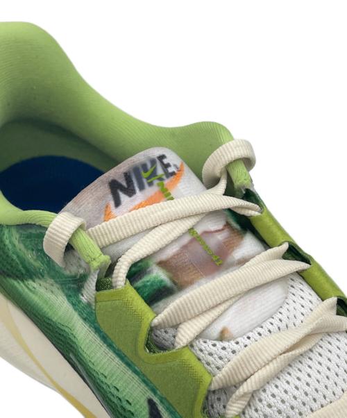 NIKE（ナイキ）NIKE (ナイキ) ランニングシューズ グリーン×アイボリー サイズ:SIZE 26.5cmの古着・服飾アイテム