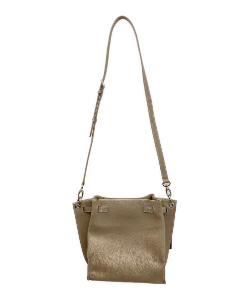 傳濱野（デンハマノ）傳濱野 (デンハマノ) ショルダーバッグ ベージュの古着・服飾アイテム