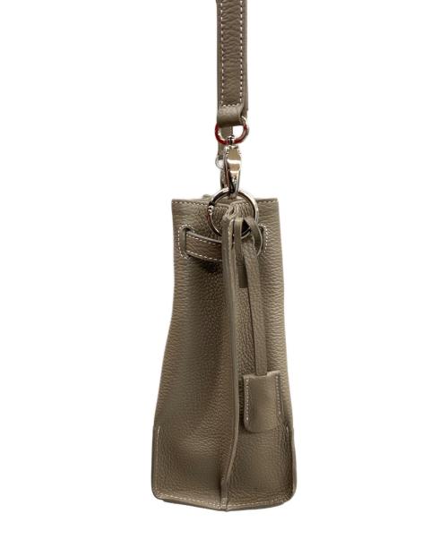 傳濱野（デンハマノ）傳濱野 (デンハマノ) ショルダーバッグ ベージュの古着・服飾アイテム