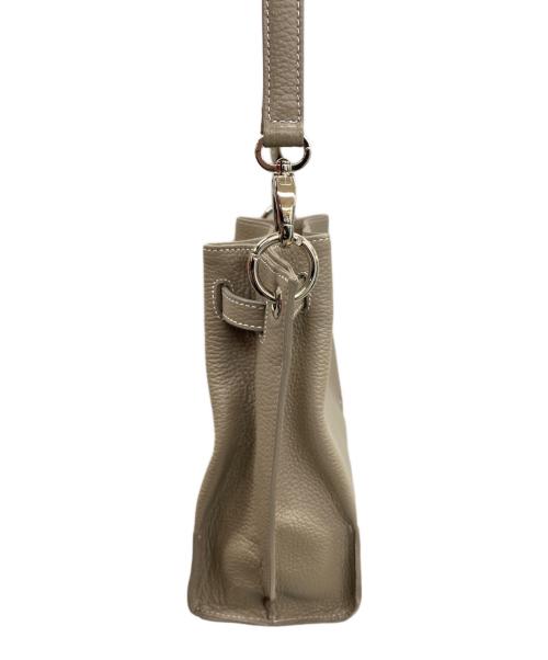 傳濱野（デンハマノ）傳濱野 (デンハマノ) ショルダーバッグ ベージュの古着・服飾アイテム