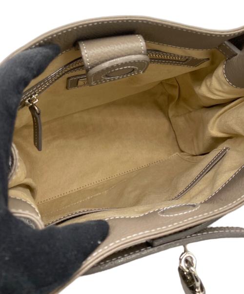 傳濱野（デンハマノ）傳濱野 (デンハマノ) ショルダーバッグ ベージュの古着・服飾アイテム