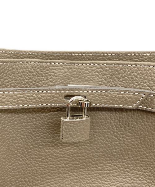 傳濱野（デンハマノ）傳濱野 (デンハマノ) ショルダーバッグ ベージュの古着・服飾アイテム