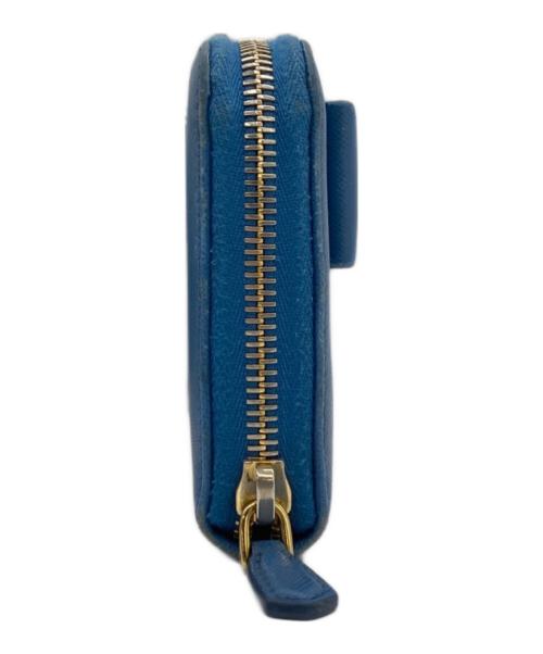 PRADA（プラダ）PRADA (プラダ) 長財布 ブルーの古着・服飾アイテム