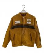PPFMピーピーエフエム）の古着「ジップアップジャケット」｜ブラウン