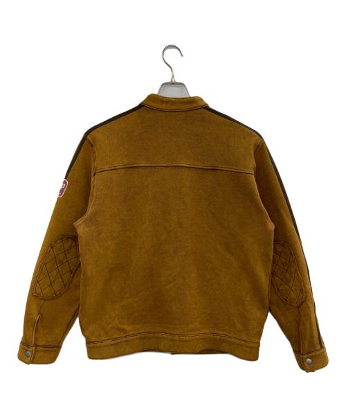 PPFM（ピーピーエフエム）PPFM (ピーピーエフエム) ジップアップジャケット ブラウン サイズ:Lの古着・服飾アイテム