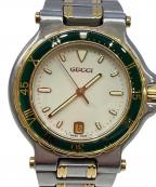 GUCCIグッチ）の古着「リストウォッチ」｜ゴールド