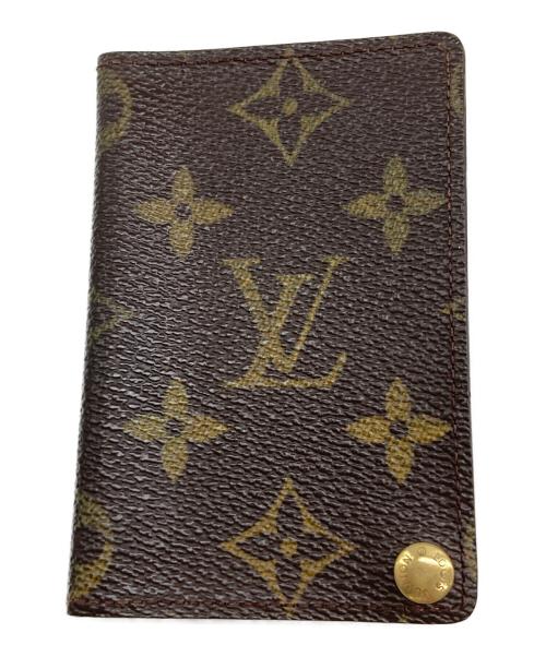 LOUIS VUITTON（ルイ ヴィトン）LOUIS VUITTON (ルイ ヴィトン) ポルト カルト・クレディ プレッシオン ブラウンの古着・服飾アイテム