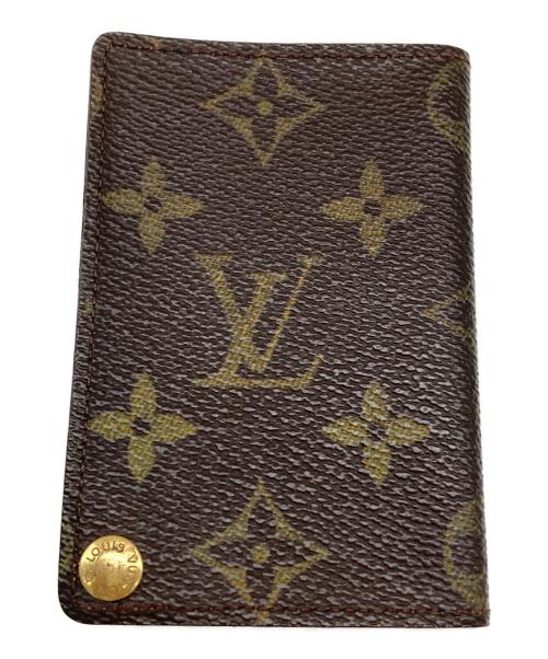 LOUIS VUITTON（ルイ ヴィトン）LOUIS VUITTON (ルイ ヴィトン) ポルト カルト・クレディ プレッシオン ブラウンの古着・服飾アイテム