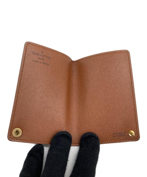 LOUIS VUITTON（ルイ ヴィトン）LOUIS VUITTON (ルイ ヴィトン) ポルト カルト・クレディ プレッシオン ブラウンの古着・服飾アイテム
