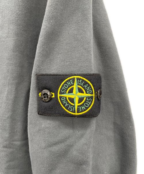 STONE ISLAND（ストーンアイランド）STONE ISLAND (ストーンアイランド) ハーフジップスウェット グレー サイズ:Lの古着・服飾アイテム