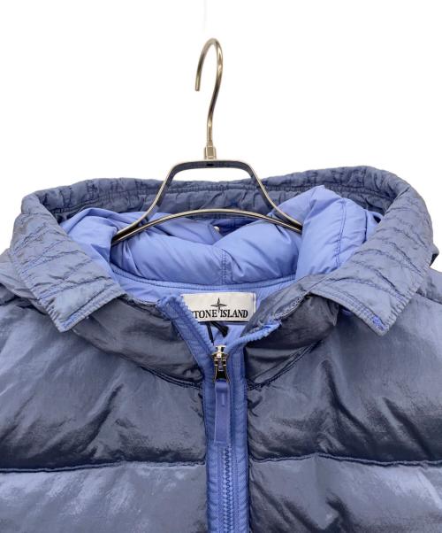 STONE ISLAND（ストーンアイランド）STONE ISLAND (ストーンアイランド) ダウンジャケット ブルー サイズ:Lの古着・服飾アイテム