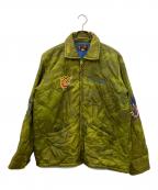 東洋エンタープライズトウヨウエンタープライズ）の古着「キルティングジャケット」｜オリーブ