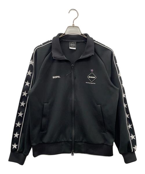 F.C.R.B.（エフシーレアルブリストル）F.C.R.B. (エフシーレアルブリストル) STAR LINE TRAINING JACKE ブラック サイズ:Ｍの古着・服飾アイテム