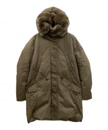 WOOLRICH（ウールリッチ）の古着「クーンパーカー ダウンコート」｜オリーブ