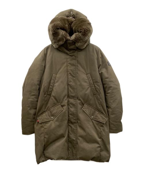 WOOLRICH（ウールリッチ）WOOLRICH (ウールリッチ) クーンパーカー ダウンコート オリーブ サイズ:Sの古着・服飾アイテム