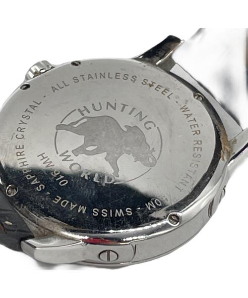 HUNTING WORLD（ハンティングワールド）HUNTING WORLD (ハンティングワールド) 腕時計 ブラックの古着・服飾アイテム