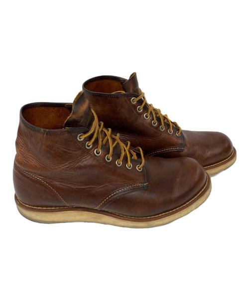 RED WING（レッドウィング）RED WING (レッドウィング) 6-inch Classic Round 7ホールブーツ ブラウン サイズ:US8.5の古着・服飾アイテム