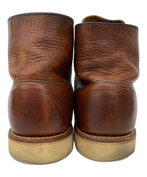 RED WING（レッドウィング）RED WING (レッドウィング) 6-inch Classic Round 7ホールブーツ ブラウン サイズ:US8.5の古着・服飾アイテム