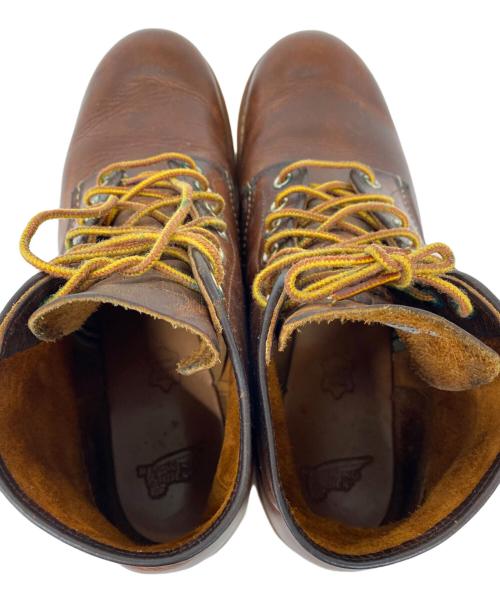 RED WING（レッドウィング）RED WING (レッドウィング) 6-inch Classic Round 7ホールブーツ ブラウン サイズ:US8.5の古着・服飾アイテム