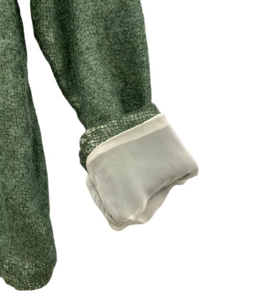 tricot COMME des GARCONS（トリココムデギャルソン）tricot COMME des GARCONS (トリココムデギャルソン) 薄手ニット グリーン サイズ:不明の古着・服飾アイテム