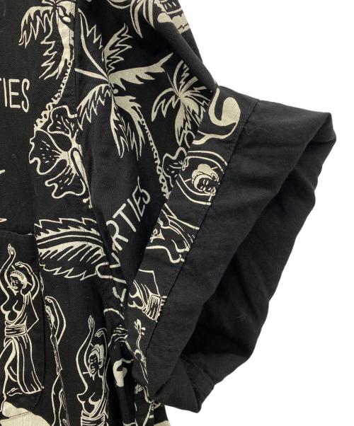 WACKO MARIA（ワコマリア）WACKO MARIA (ワコマリア) MINEDENIM (マインデニム) 半袖シャツ ブラック サイズ:3の古着・服飾アイテム