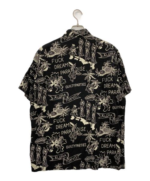 WACKO MARIA（ワコマリア）WACKO MARIA (ワコマリア) MINEDENIM (マインデニム) 半袖シャツ ブラック サイズ:3の古着・服飾アイテム