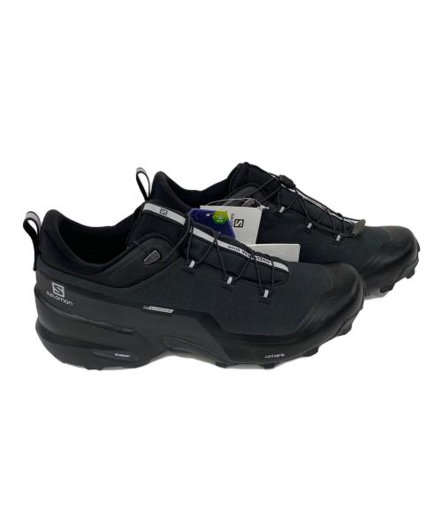 SALOMON（サロモン）SALOMON (サロモン) and wander (アンドワンダー) スニーカー CROSSHIKE ブラック サイズ:UK9.5の古着・服飾アイテム