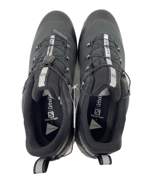 SALOMON（サロモン）SALOMON (サロモン) and wander (アンドワンダー) スニーカー CROSSHIKE ブラック サイズ:UK9.5の古着・服飾アイテム