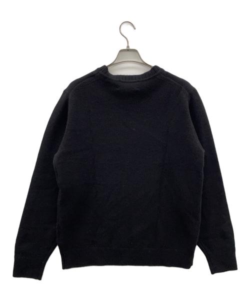 SHIPS（シップス）SHIPS (シップス) 薄手ニット ブラック サイズ:Lの古着・服飾アイテム
