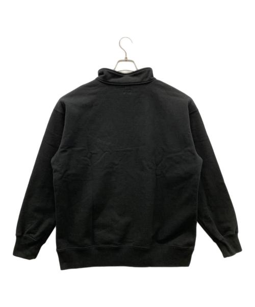 Ron Herman（ロンハーマン）Ron Herman (ロンハーマン) ハーフジップスウェット ブラック サイズ:Ｍの古着・服飾アイテム