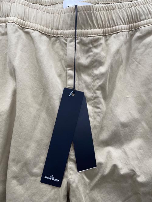 STONE ISLAND（ストーンアイランド）STONE ISLAND (ストーンアイランド) パンツ ベージュ サイズ:81cm (W32)の古着・服飾アイテム