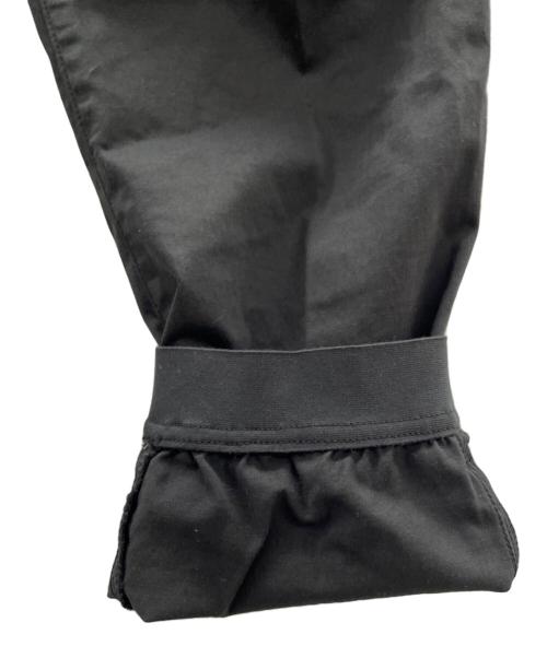 STONE ISLAND（ストーンアイランド）STONE ISLAND (ストーンアイランド) ガーメントダイコットンウールツイルシャーリングカーゴパンツ ブラック サイズ:81cm (W32)の古着・服飾アイテム