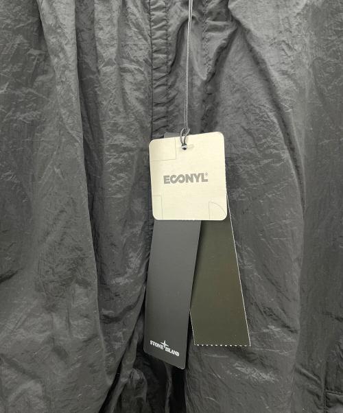 STONE ISLAND（ストーンアイランド）STONE ISLAND (ストーンアイランド) ナイロンメタル イン エコナイロン ガーメントダイ パンツ ブラック サイズ:32の古着・服飾アイテム