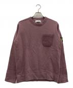 STONE ISLANDストーンアイランド）の古着「ニット」｜ピンク