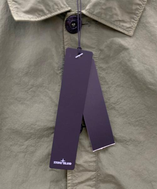 STONE ISLAND（ストーンアイランド）STONE ISLAND (ストーンアイランド) 半袖シャツ グリーン サイズ:Lの古着・服飾アイテム