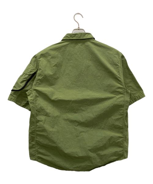 STONE ISLAND（ストーンアイランド）STONE ISLAND (ストーンアイランド) 半袖シャツ グリーン サイズ:Lの古着・服飾アイテム