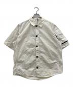 STONE ISLANDストーンアイランド）の古着「半袖シャツ」｜ベージュ