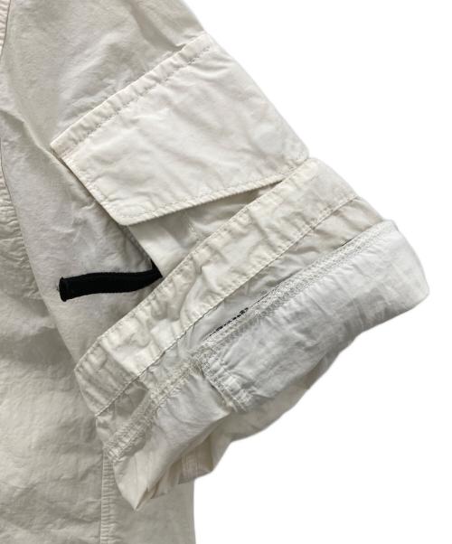 STONE ISLAND（ストーンアイランド）STONE ISLAND (ストーンアイランド) 半袖シャツ ベージュ サイズ:Lの古着・服飾アイテム