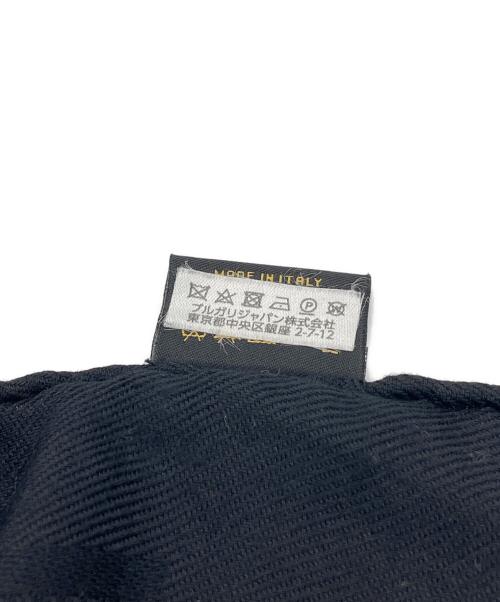 BVLGARI（ブルガリ）BVLGARI (ブルガリ) マフラー ブラックの古着・服飾アイテム