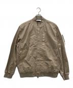 STONE ISLANDストーンアイランド）の古着「ボンバージャケット」｜ベージュ