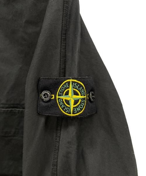 STONE ISLAND（ストーンアイランド）STONE ISLAND (ストーンアイランド) シャツジャケット ブラック サイズ:L 未使用品の古着・服飾アイテム